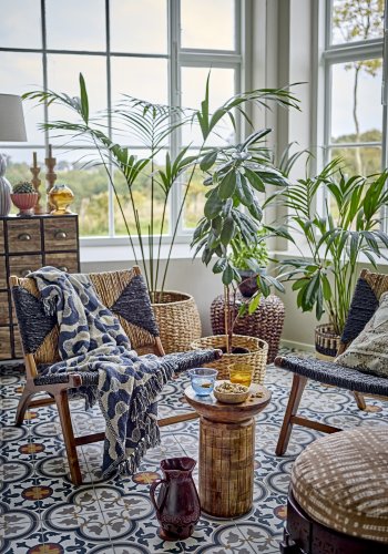 CREATIVE COLLECTION Karu Trinkglas, Blau, Recyclingglas