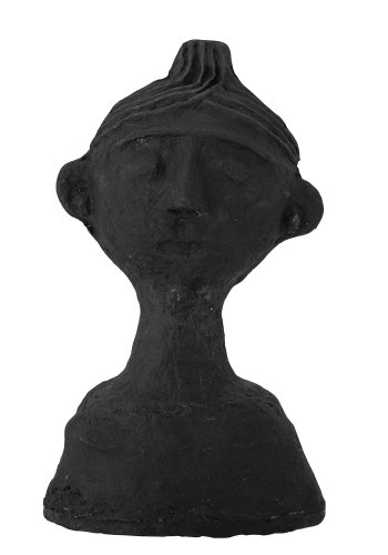 CREATIVE COLLECTION Alia-figur - svart pappmache (H:40)
