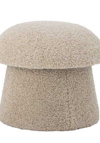 BLOOMINGVILLE Bocca Pouf, mit Aufbewahrung – natürliches Polyester (46)