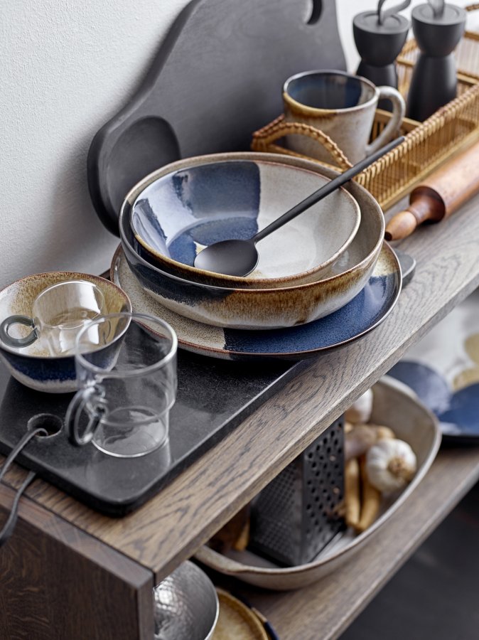 BLOOMINGVILLE Jules Tallerken, Gr, Stentj, D22xH2