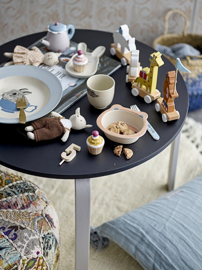 BLOOMINGVILLE Lenea Tppe, Natur, Uld, D110 cm