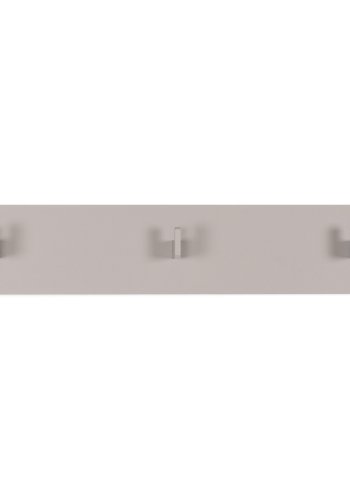 SPINDER DESIGN Leatherman 3 knagerkke, m. 3 knager - silky taupe stl