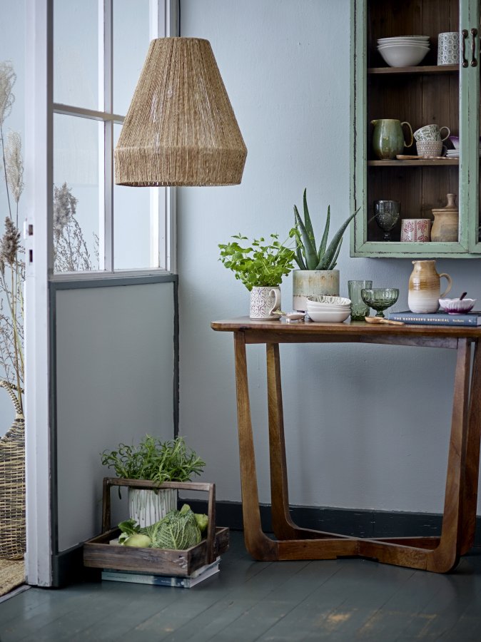 CREATIVE COLLECTION Mimosaskl, lilla, steinty, sett med 2, D11,5xH4,5 cm