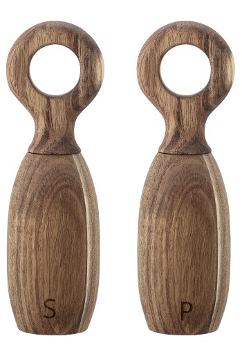 BLOOMINGVILLE Martim Salt & Peberkvrn, Natur, Akacie, D6,5xH21 cm