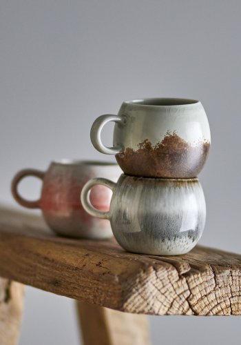 BLOOMINGVILLE Paula Espressotasse, Braun, Steingut