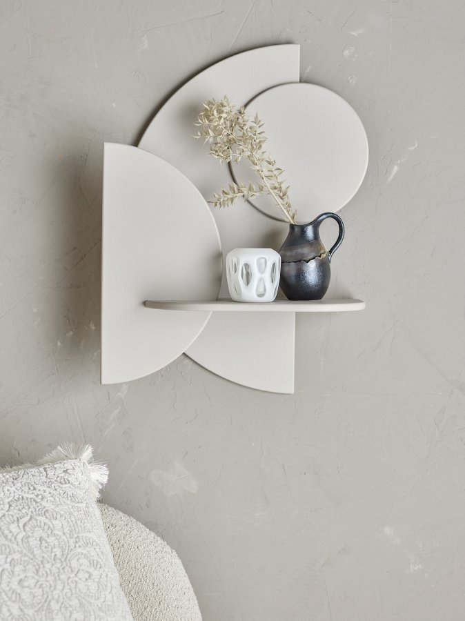 BLOOMINGVILLE Leonard Hylla, Naturfrgad, MDF (L44xH60xB21 cm)