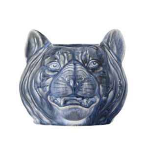 CREATIVE COLLECTION Abner Blomkrukor, Bl, Stengods