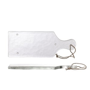 BLOOMINGVILLE Johni serveringsbrt - klar genanvendt glas