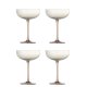 BLOOMINGVILLE Aston Cocktailglas, Bronze, Glas (D12xH17 cm, 4er Set)