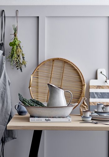 BLOOMINGVILLE Sandrine Teller, Blau, Steingut, D22 cm