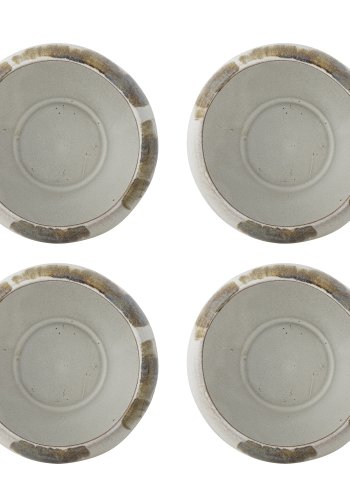 BLOOMINGVILLE Jadeskl, naturlig, steinty (D12xH7,5 cm, sett med 4)