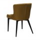 DAN-FORM Vetro Sessel - Bronzesamt und schwarze Eiche