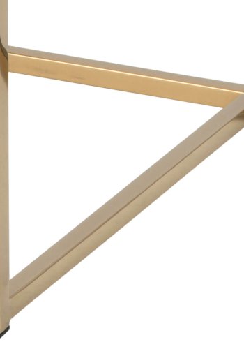 ACT NORDIC Alisma salongbord - glassplate, med marmortrykk, rund (:80)