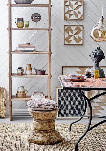 CREATIVE COLLECTION Risa Vase, Brun, Steinty, L18xH18xB15,5 cm