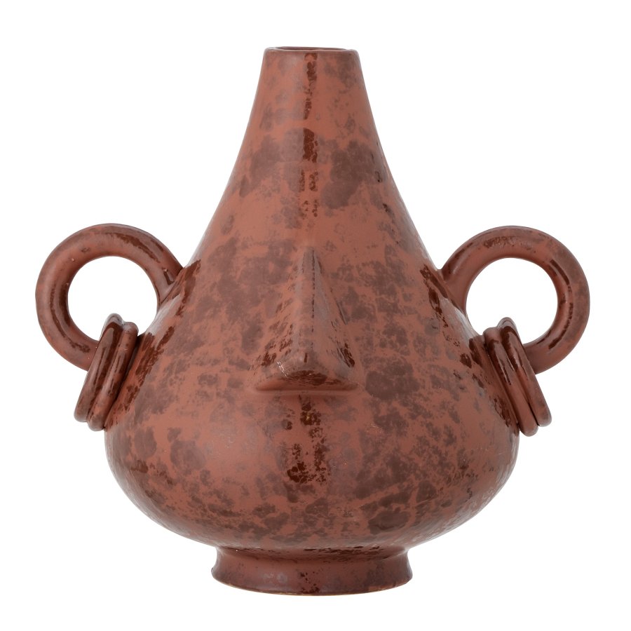 BLOOMINGVILLE Tarun dekorativ vase - brunt steinty (H:35,5)