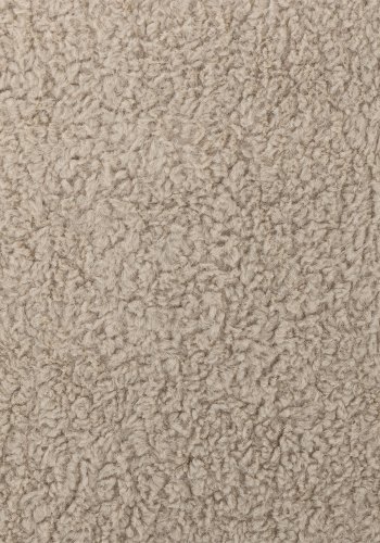 BLOOMINGVILLE Camino loungestol - naturlig stoff og brunt gummitre