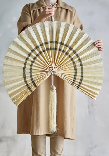 BLOOMINGVILLE Jaime Veggdekorasjon, Natur, Bambus (L70xH75 cm)