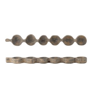 CREATIVE COLLECTION Marcelle serveringsbakke - gr mangotr