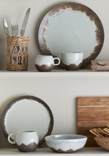 BLOOMINGVILLE Paula Espressotasse, Braun, Steingut