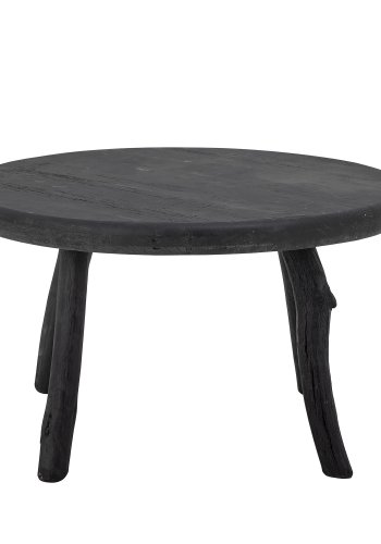 BLOOMINGVILLE Milos sofabord, rund - sort genanvendt tr (70)