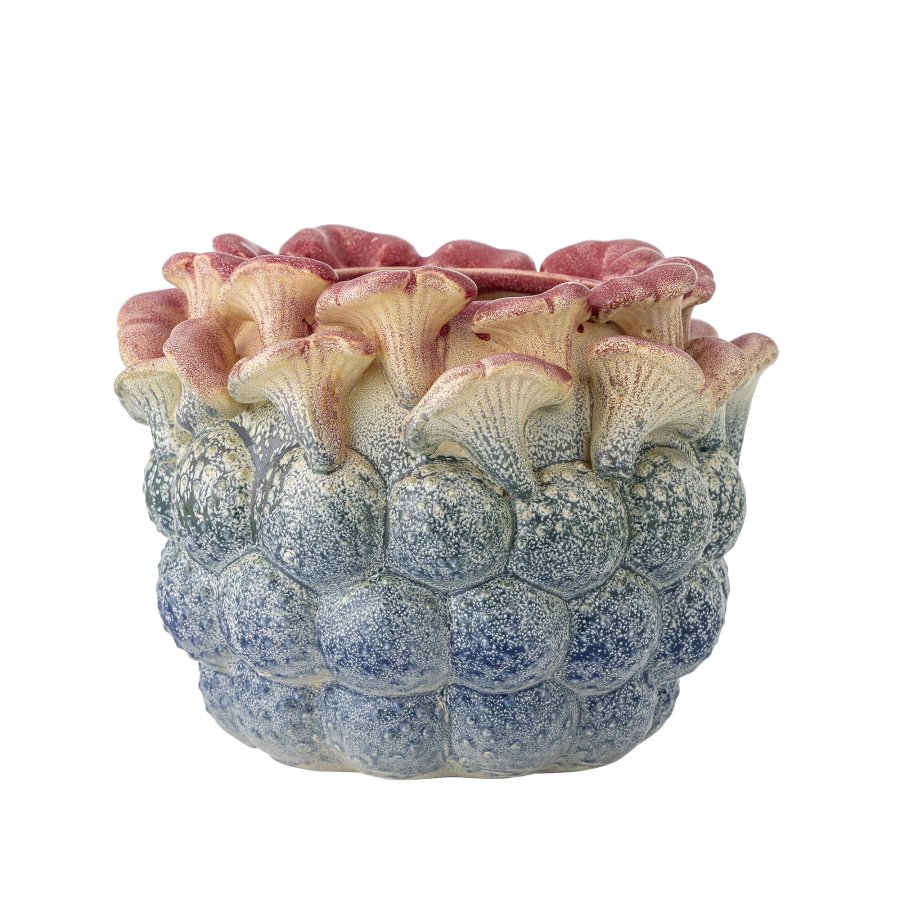 CREATIVE COLLECTION Maidan Blumentopfhalter, Rosa, Steingut (T20,5xH18 cm)