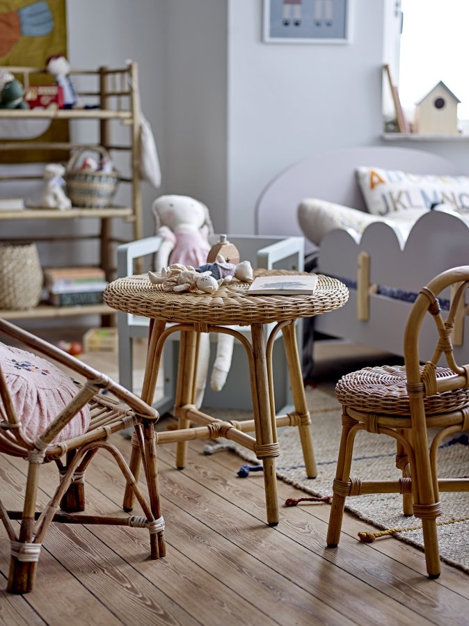 BLOOMINGVILLE MINI Lexi Kissen, Natur, Baumwolle, L60xB40 cm