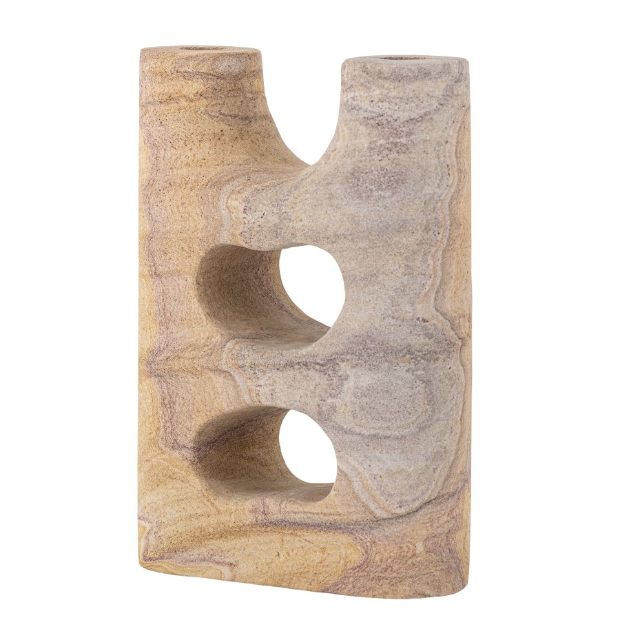 BLOOMINGVILLE Lodi lysestage - natur sandsten (L18xH25,5xB7)