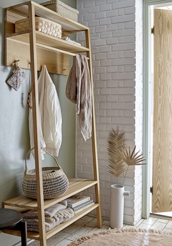 BLOOMINGVILLE Lenea Matta, Brun, Ull, D110 cm