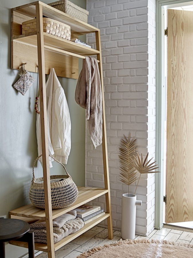 BLOOMINGVILLE Lenea Matta, Brun, Ull, D110 cm