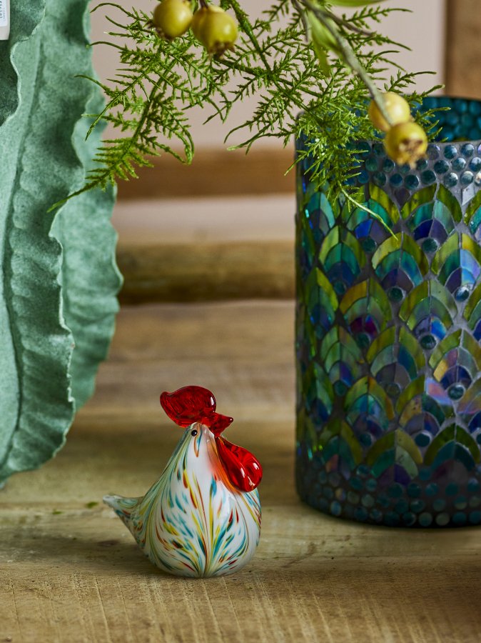 CREATIVE COLLECTION Livie Deco, Rot, Glas