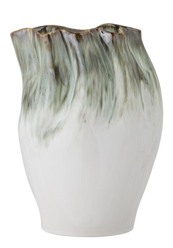 BLOOMINGVILLE Nisha vase - grn stentj (H:30)