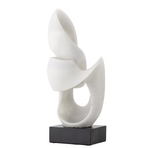 BLOOMINGVILLE Alistair Deco, Vit, Polyresin (L19xH43xB12 cm)