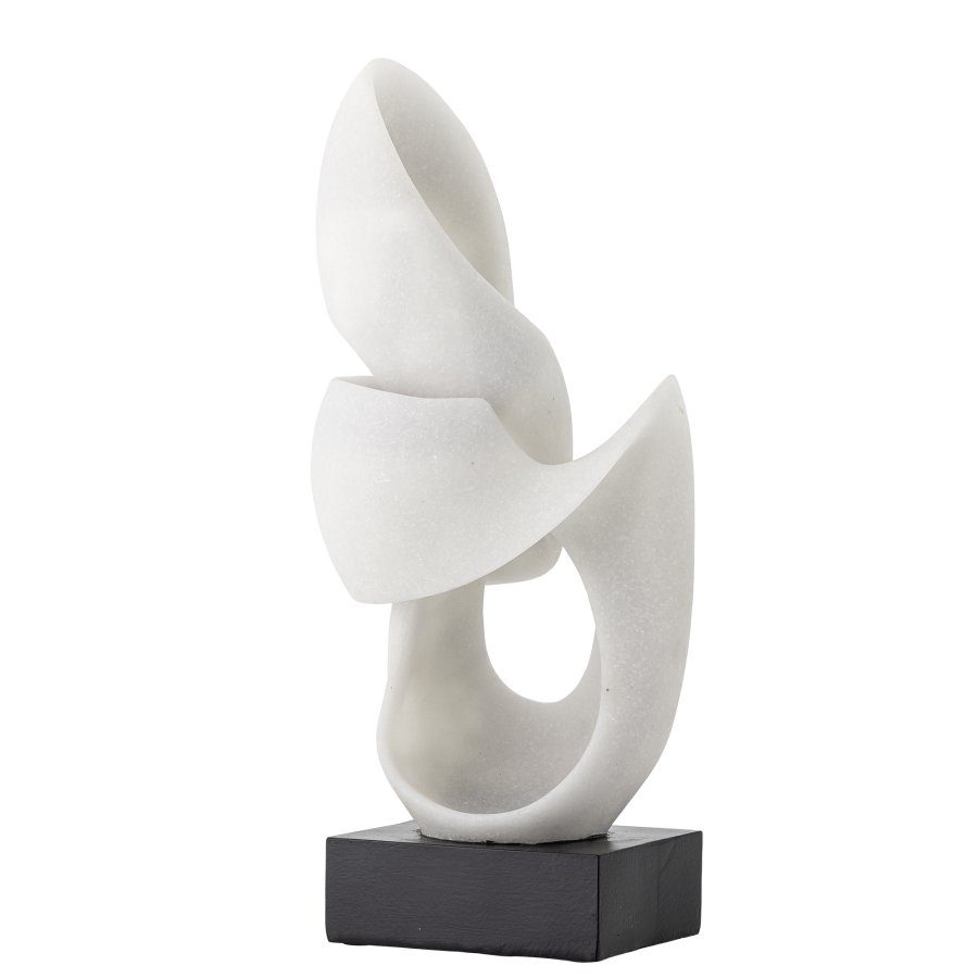 BLOOMINGVILLE Alistair Deco, Wei, Polyresin (L19xH43xB12 cm)