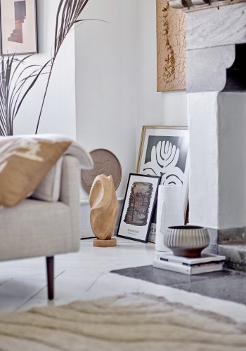 BLOOMINGVILLE Delier-Figur – braunes Polyresin (H:40)