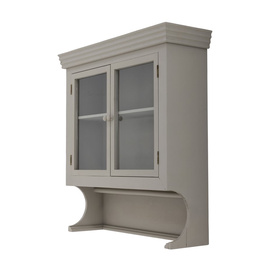 BLOOMINGVILLE Pilu-skap, grtt, furu