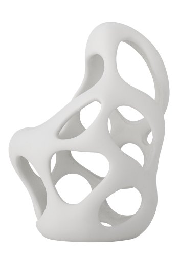 BLOOMINGVILLE Chanet Dekoration, Wei, Polyresin (L17,5xH22,5xB13,5 cm)