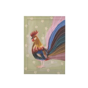 CREATIVE COLLECTION Hanaia Illustration med ramme - multifarvet fyrretr (L35,5xH50xB2)