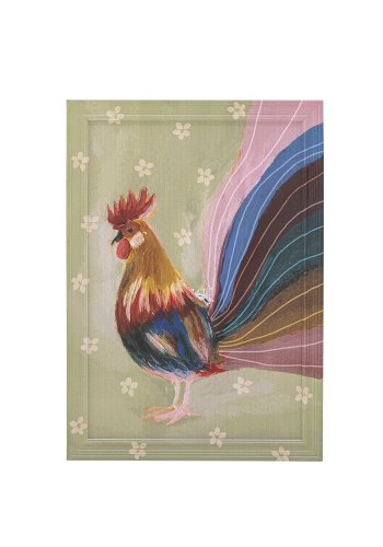 CREATIVE COLLECTION Hanaia Illustration mit Rahmen, Grün, Kiefer (L35,5xH50xB2 cm)