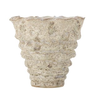 BLOOMINGVILLE Colleen krukhllare, vit, stengods (D22,5xH21 cm)