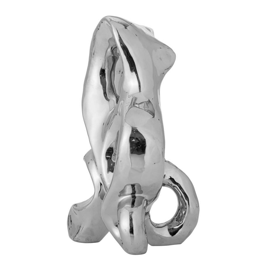 BLOOMINGVILLE Vinini Deco, Silber, Steingut (L18xH27xB13 cm)