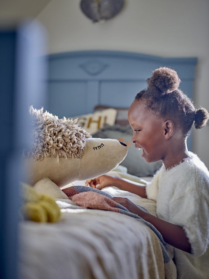 BLOOMINGVILLE MINI Henny Teddybjrn, Brun, Bomull