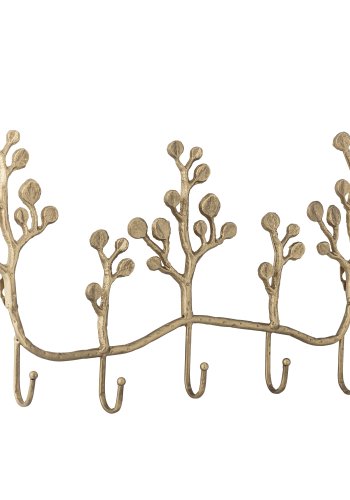 CREATIVE COLLECTION Padova Garderobenständer, Messing, Metall (L57xH31,5xB5 cm)