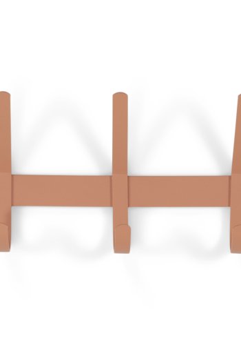 SPINDER DESIGN Dexter 3 klesstativ, m. 3 kroker - leire terra stl