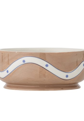 BLOOMINGVILLE Missy Bowl, Braun, Steingut (D14,5xH6 cm, 4er-Set)