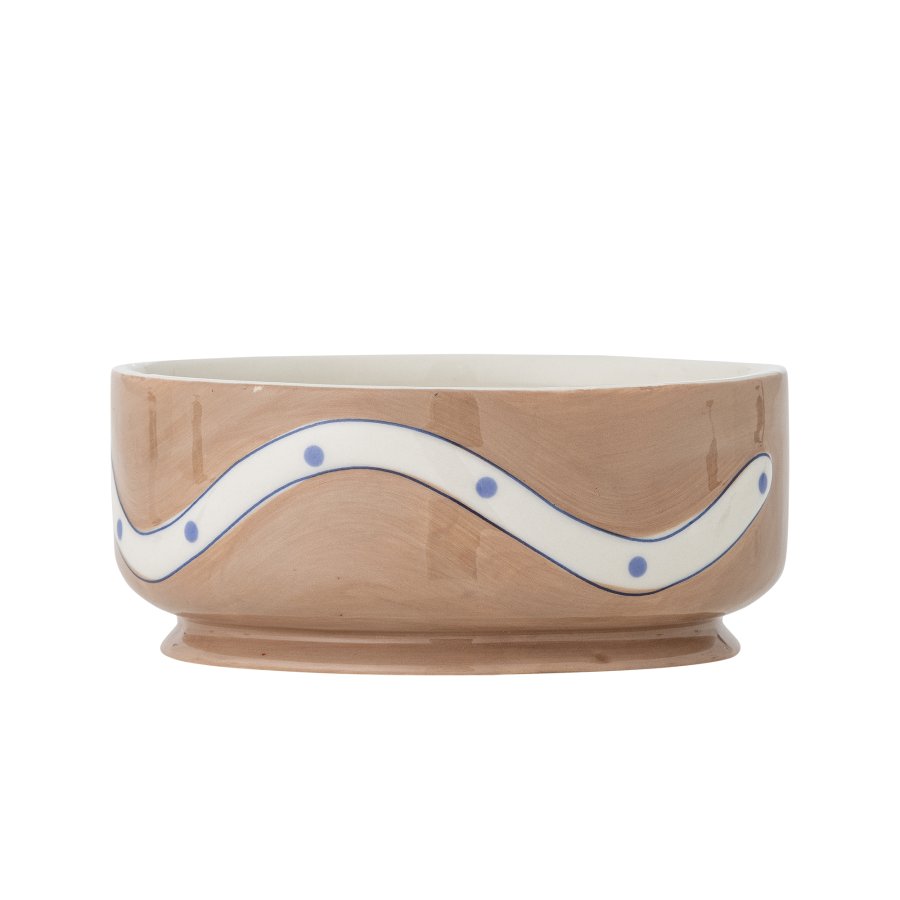 BLOOMINGVILLE Missy Bowl, Braun, Steingut (D14,5xH6 cm, 4er-Set)