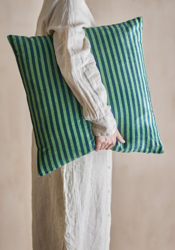 CREATIVE COLLECTION Adia Kissen, Grün, Viskose (L50xB50 cm)