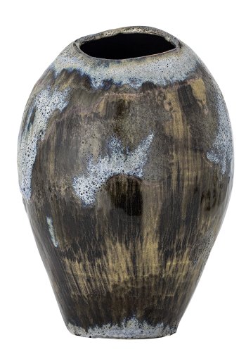 BLOOMINGVILLE Senja Vase, brun, steinty