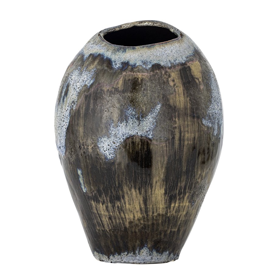 BLOOMINGVILLE Senja Vase, brun, steinty