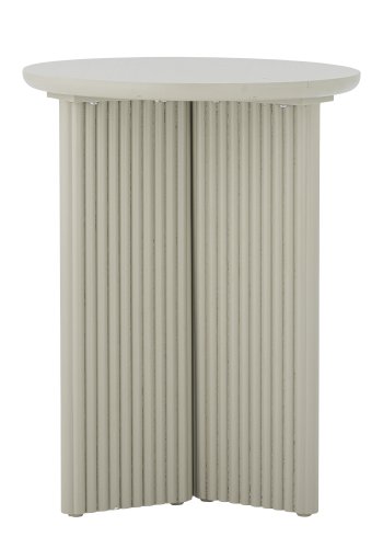 BLOOMINGVILLE Edith Beistelltisch, Wei, Kiefer (T40xH50 cm)