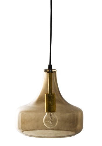 BLOOMINGVILLE Yuser anheng, brun, glass, D25,5xH23 cm